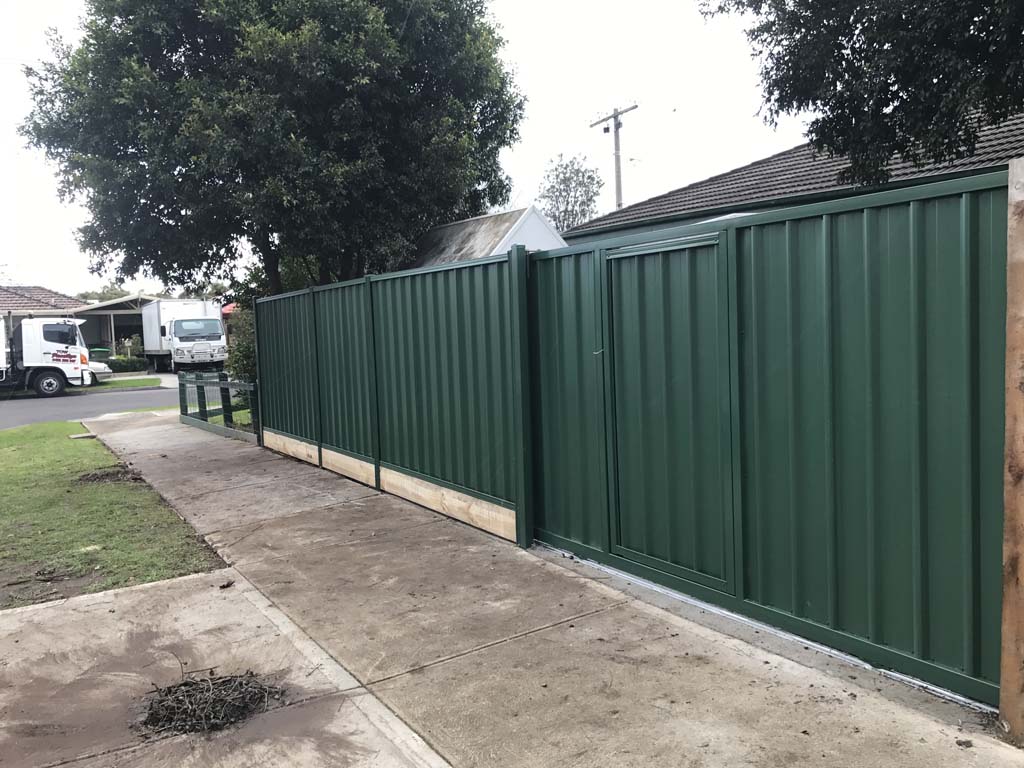 Colorbond Fence Installation